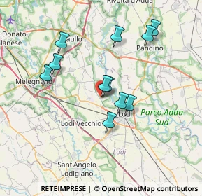 Mappa Via lo, 26836 Montanaso Lombardo LO, Italia (6.42727)