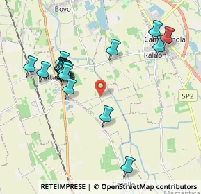 Mappa Via Piombazzo, 37060 Buttapietra VR, Italia (1.9875)