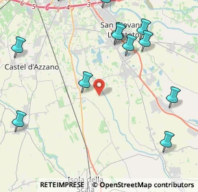 Mappa Via Piombazzo, 37060 Buttapietra VR, Italia (7.023)