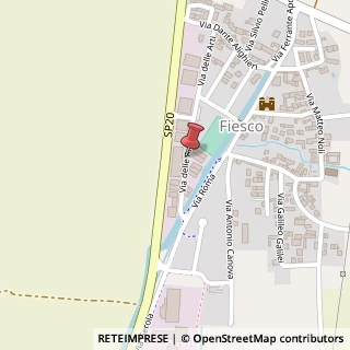 Mappa Via delle arti 4, 26010 Fiesco, Cremona (Lombardia)