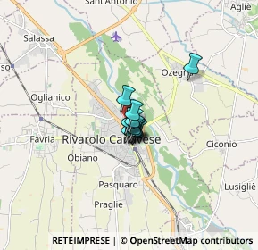 Mappa Via IV Novembre, 10086 Rivarolo Canavese TO, Italia (0.605)