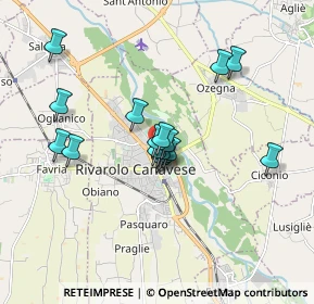 Mappa Via IV Novembre, 10086 Rivarolo Canavese TO, Italia (1.38)