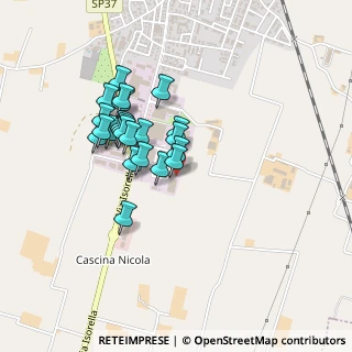 Mappa Via Cavalier Giovan Battista Bordogna, 25012 Calvisano BS, Italia (0.35455)