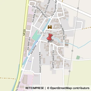 Mappa Via Gerola, 26010 Fiesco, Cremona (Lombardia)