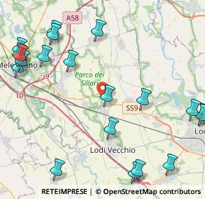 Mappa Via Ada Negri, 26838 Tavazzano con Villavesco LO, Italia (5.8)