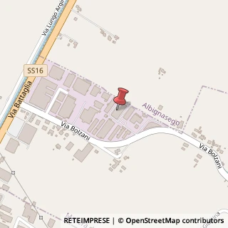 Mappa Via Bolzani, 114/A24, 35020 Cadoneghe, Padova (Veneto)