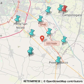 Mappa Via S. Polo, 35020 Sant'Angelo di Piove di Sacco PD, Italia (4.69909)