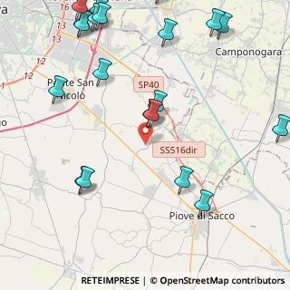 Mappa Via S. Polo, 35020 Sant'Angelo di Piove di Sacco PD, Italia (5.775)