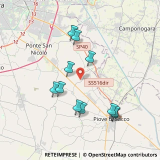 Mappa Via S. Polo, 35020 Sant'Angelo di Piove di Sacco PD, Italia (3.84273)