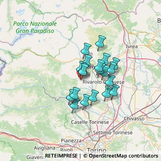 Mappa Frazione Data, 10084 Forno Canavese TO, Italia (9.701)