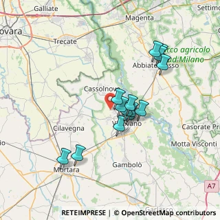 Mappa Strada Scoglio, 27029 Vigevano PV, Italia (6.15429)