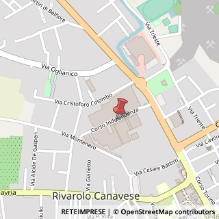 Mappa Corso Indipendenza, 53, 10086 Rivarolo Canavese, Torino (Piemonte)