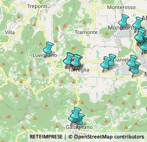Mappa Via Mirabello, 35030 Torreglia PD, Italia (2.5125)