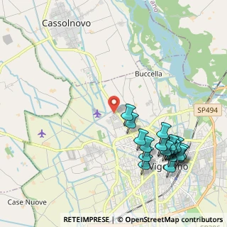 Mappa Via Giovanni Paolo II, 27029 Vigevano PV, Italia (2.44)