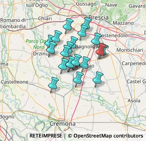 Mappa Via Monsignor Nicostrato Mazzardi, 25028 Verolanuova BS, Italia (9.329)