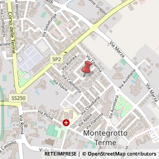 Mappa Via Diocleziana, 4, 35036 Montegrotto Terme, Padova (Veneto)