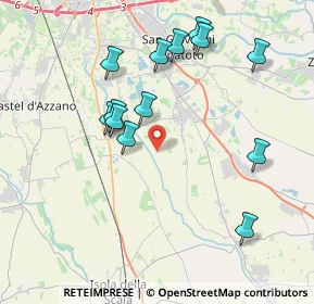 Mappa Via Feniletto, 37060 Buttapietra VR, Italia (3.93308)