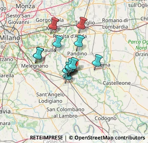 Mappa Cascina Vigadore, 26900 Lodi LO, Italia (8.7)