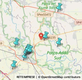 Mappa Cascina Vigadore, 26900 Lodi LO, Italia (4.33)