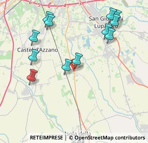 Mappa Via dell' Artigianato, 37060 Buttapietra VR, Italia (4.515)