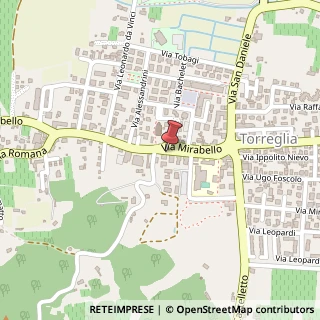 Mappa Via Mirabello, 29, 35038 Torreglia, Padova (Veneto)