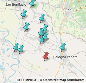 Mappa Viale Europa, 37040 Veronella VR, Italia (3.34333)