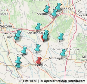 Mappa Viale Europa, 37040 Veronella VR, Italia (15.42471)
