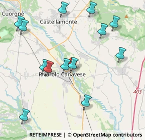 Mappa SS 565, 10086 Rivarolo Canavese TO, Italia (4.70692)