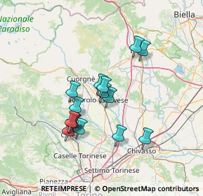 Mappa SS 565, 10086 Rivarolo Canavese TO, Italia (11.504)