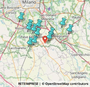 Mappa 20074 Carpiano MI, Italia (5.97)