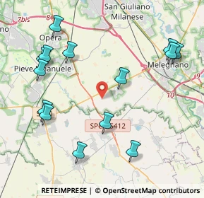 Mappa 20074 Carpiano MI, Italia (4.80643)