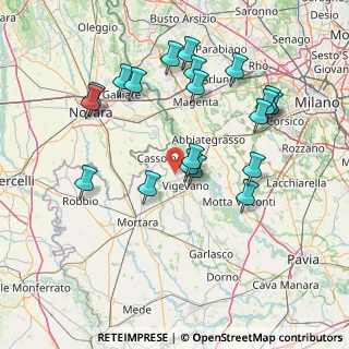 Mappa Via S. Pio da Pietralcina, 27029 Vigevano PV, Italia (15.6285)