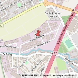 Mappa Viale delle Scienze, 10, 20082 Binasco, Milano (Lombardia)