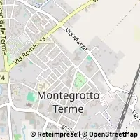Kaart Montegrotto Terme