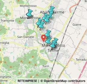 Mappa Vicolo Santa Giustina, 35036 Montegrotto Terme PD, Italia (1.45308)