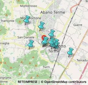Mappa Vicolo Santa Giustina, 35036 Montegrotto Terme PD, Italia (1.13091)