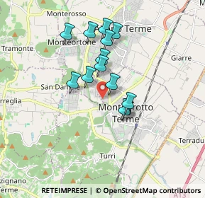 Mappa Vicolo Santa Giustina, 35036 Montegrotto Terme PD, Italia (1.40154)