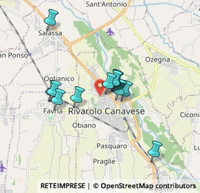 Mappa Via Cristoforo Colombo, 10086 Rivarolo Canavese TO, Italia (1.39)