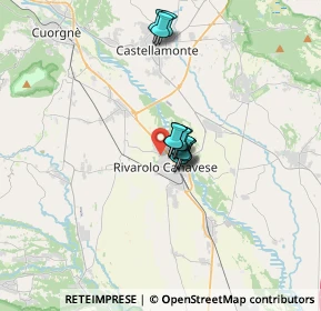 Mappa Via Cristoforo Colombo, 10086 Rivarolo Canavese TO, Italia (2.04273)