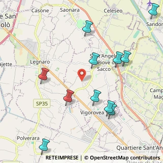 Mappa Via S. Polo Basso, 35020 Sant'Angelo di Piove di Sacco PD, Italia (2.41909)