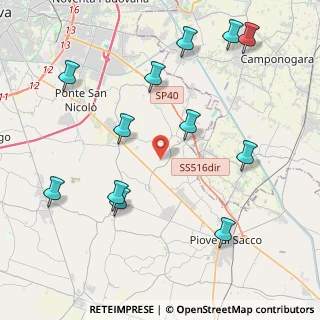 Mappa Via S. Polo Basso, 35020 Sant'Angelo di Piove di Sacco PD, Italia (4.82917)