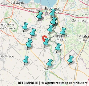 Mappa Strada Bezzetti, 46049 Volta Mantovana MN, Italia (6.86471)