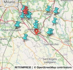 Mappa 20070 Cerro al Lambro MI, Italia (8.01)