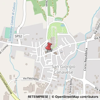 Mappa Via Dante Alighieri, 16, 10090 San Giorgio Canavese, Torino (Piemonte)
