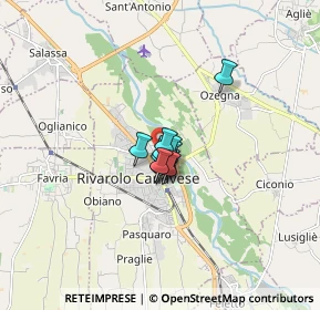 Mappa Via Tiro a Segno, 10086 Rivarolo Canavese TO, Italia (0.675)