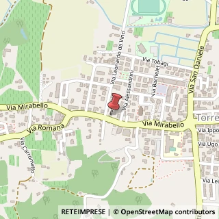 Mappa Via Mirabello, 88, 35038 Torreglia, Padova (Veneto)