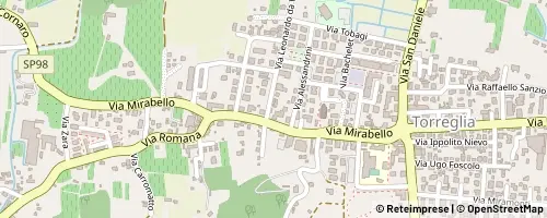 Mappa Torreglia