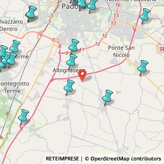 Mappa Via E. Fermi, 35020 Legnaro PD, Italia (6.8875)