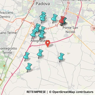 Mappa Via E. Fermi, 35020 Legnaro PD, Italia (3.775)