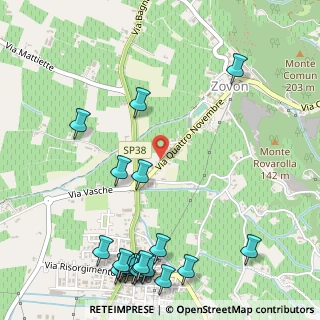 Mappa Piazzale Zattarin G., 35030 Vo PD, Italia (0.755)